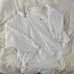 Ralph Lauren 100% Cotton White Big Shirt XXL 2XL